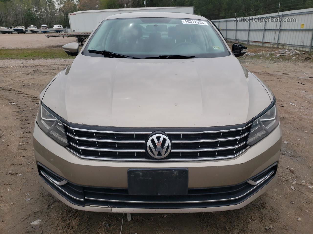 2016 Volkswagen Passat S Tan vin: 1VWAS7A35GC008228