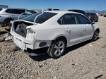 2014 Volkswagen Passat S White vin: 1VWAS7A36EC051246