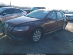 2014 Volkswagen Passat 1.8t Wolfsburg Edition Бордовый vin: 1VWAS7A36EC100820