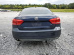 2014 Volkswagen Passat S Синий vin: 1VWAS7A36EC104379