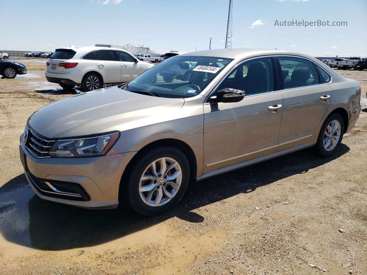 2016 Volkswagen Passat S Silver vin: 1VWAS7A36GC012689