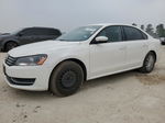 2014 Volkswagen Passat S Белый vin: 1VWAS7A37EC048811