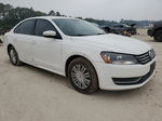 2014 Volkswagen Passat S White vin: 1VWAS7A37EC048811