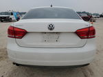 2014 Volkswagen Passat S White vin: 1VWAS7A37EC048811