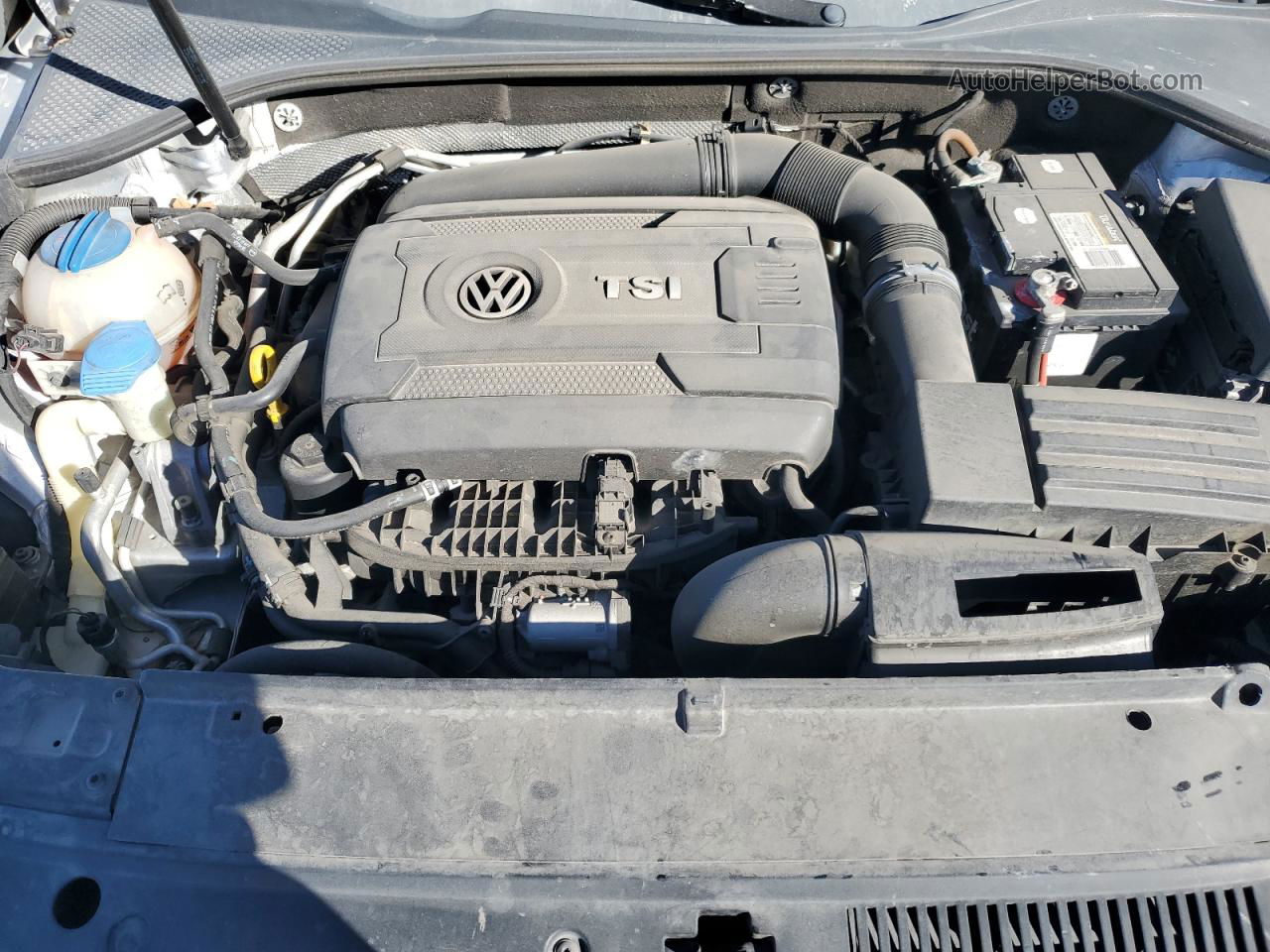 2014 Volkswagen Passat S Серый vin: 1VWAS7A37EC072767