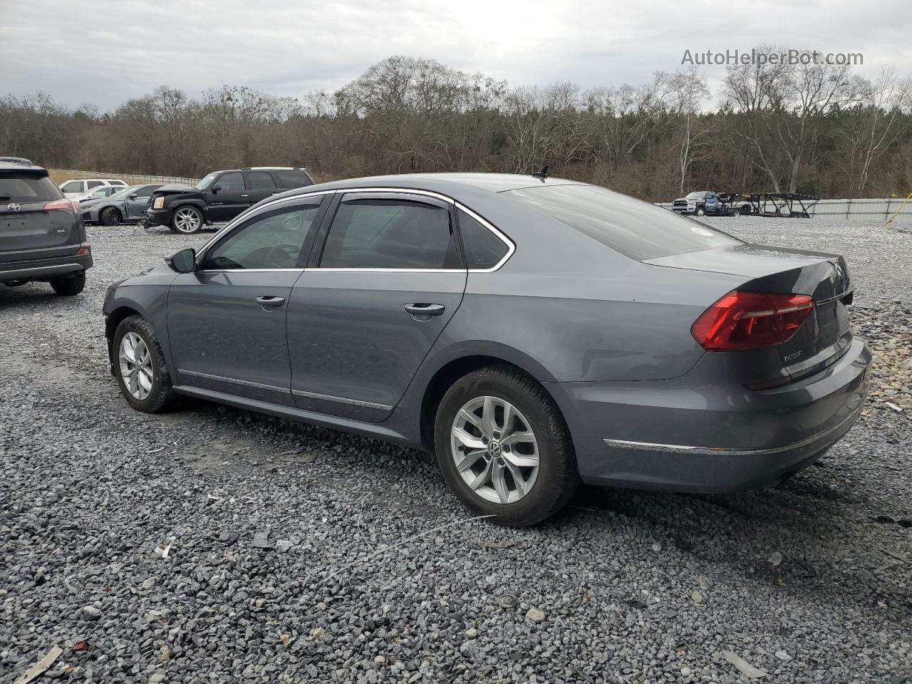 2016 Volkswagen Passat S Серый vin: 1VWAS7A37GC066938