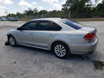 2014 Volkswagen Passat S Silver vin: 1VWAS7A38EC095779