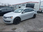 2014 Volkswagen Passat 1.8t S Серебряный vin: 1VWAS7A38EC100818