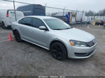 2014 Volkswagen Passat 1.8t S Серебряный vin: 1VWAS7A38EC100818