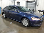 2015 Volkswagen Passat S Blue vin: 1VWAS7A38FC073332