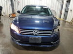 2015 Volkswagen Passat S Blue vin: 1VWAS7A38FC073332