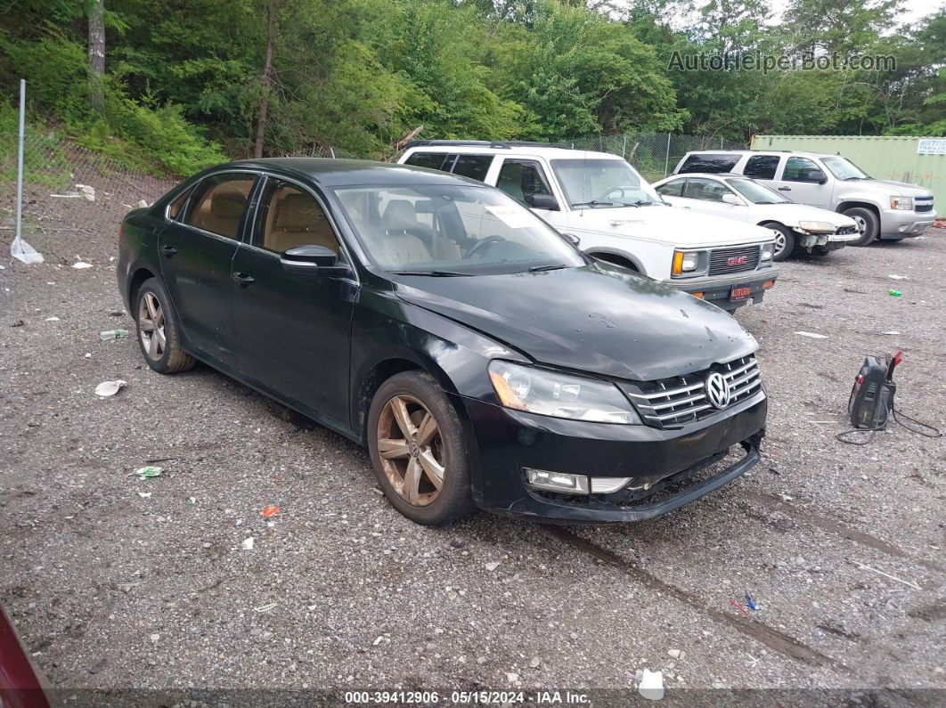 2015 Volkswagen Passat 1.8t Limited Edition Black vin: 1VWAS7A38FC074819