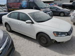 2014 Volkswagen Passat S White vin: 1VWAS7A39EC025692