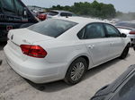 2014 Volkswagen Passat S White vin: 1VWAS7A39EC025692