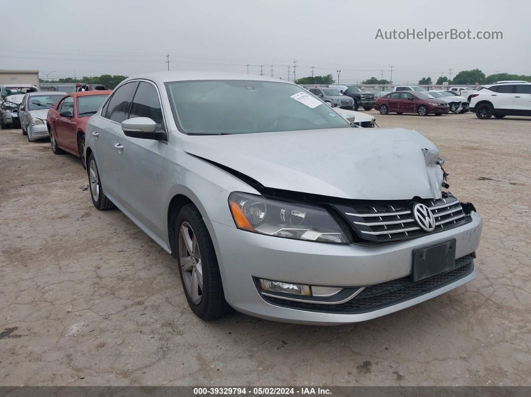 2015 Volkswagen Passat 1.8t Limited Edition Silver vin: 1VWAS7A39FC082427