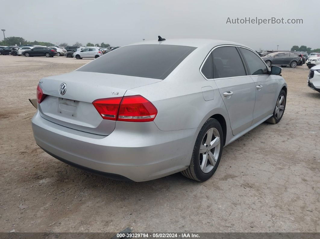 2015 Volkswagen Passat 1.8t Limited Edition Silver vin: 1VWAS7A39FC082427