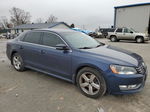 2015 Volkswagen Passat S Синий vin: 1VWAS7A39FC089362