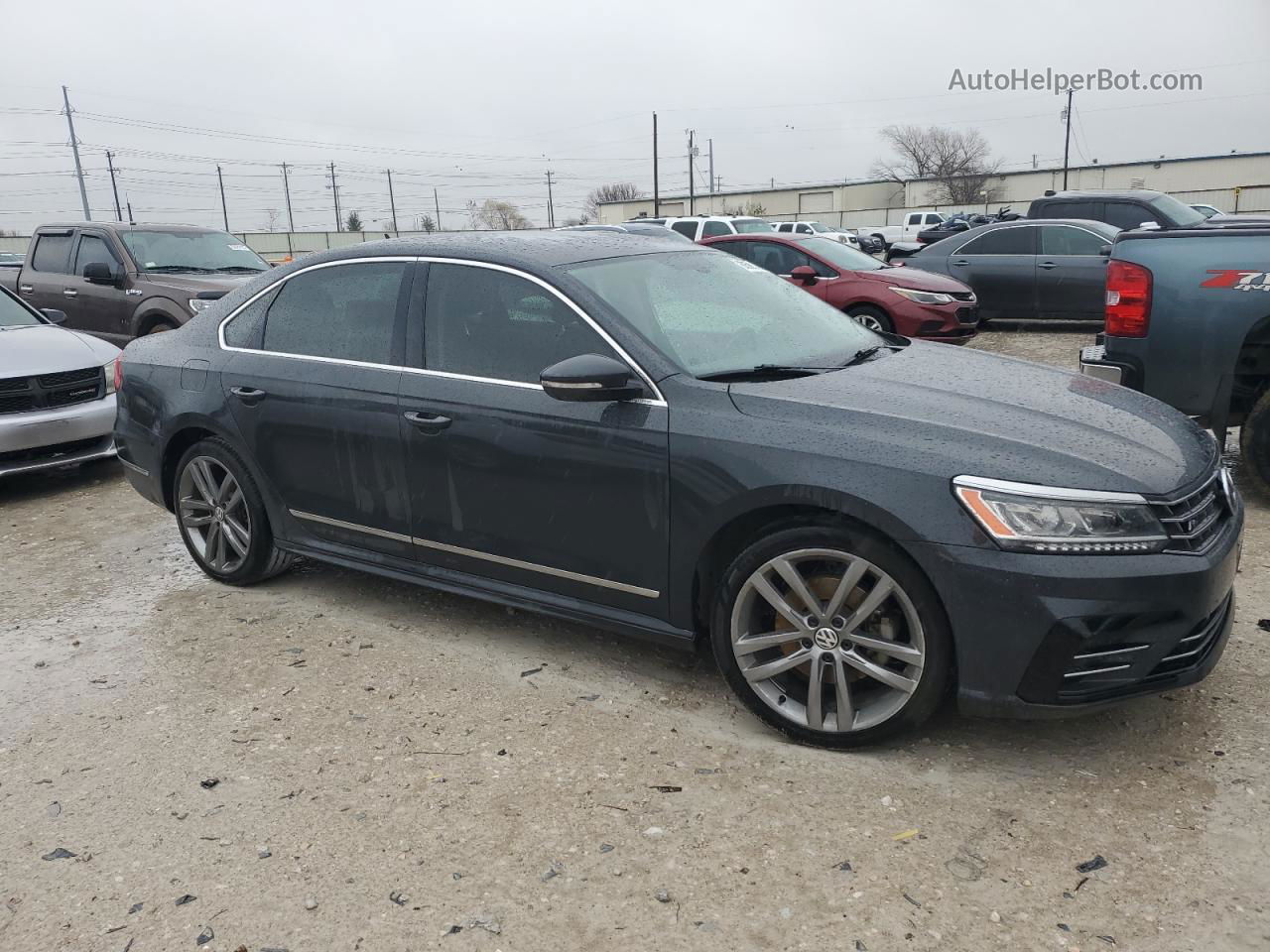 2016 Volkswagen Passat S Угольный vin: 1VWAS7A39GC059232