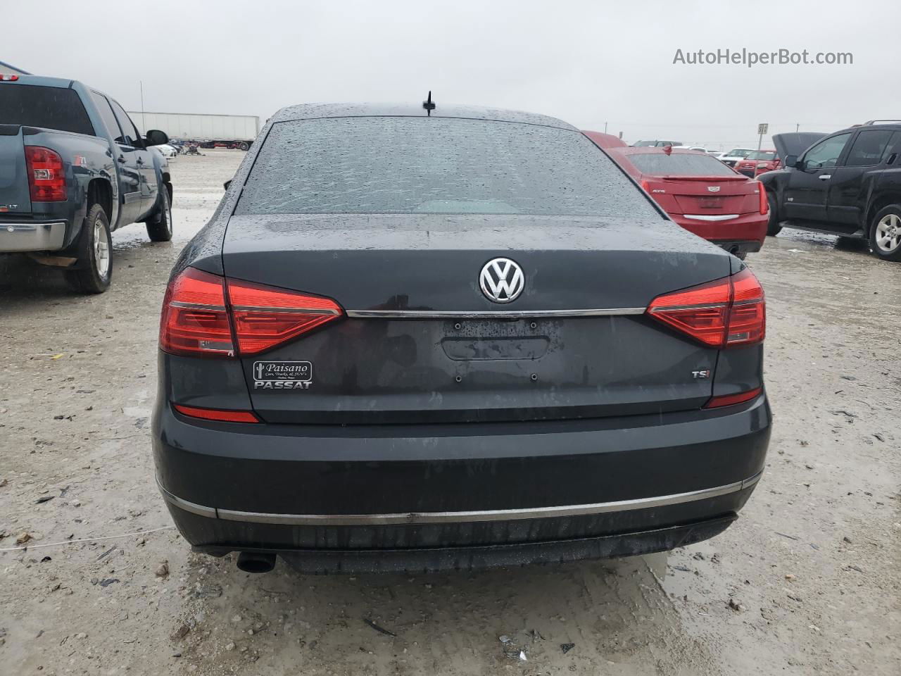 2016 Volkswagen Passat S Угольный vin: 1VWAS7A39GC059232