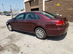 2014 Volkswagen Passat S Burgundy vin: 1VWAS7A3XEC100979