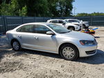 2014 Volkswagen Passat S Серебряный vin: 1VWAT7A30EC054706