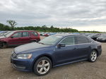 2014 Volkswagen Passat S Blue vin: 1VWAT7A30EC056830