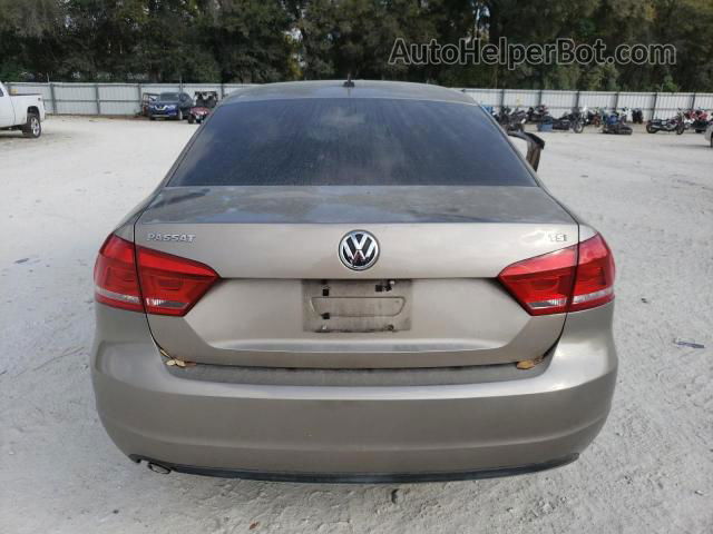 2015 Volkswagen Passat S Tan vin: 1VWAT7A30FC046493