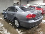 2015 Volkswagen Passat S Gray vin: 1VWAT7A30FC053525