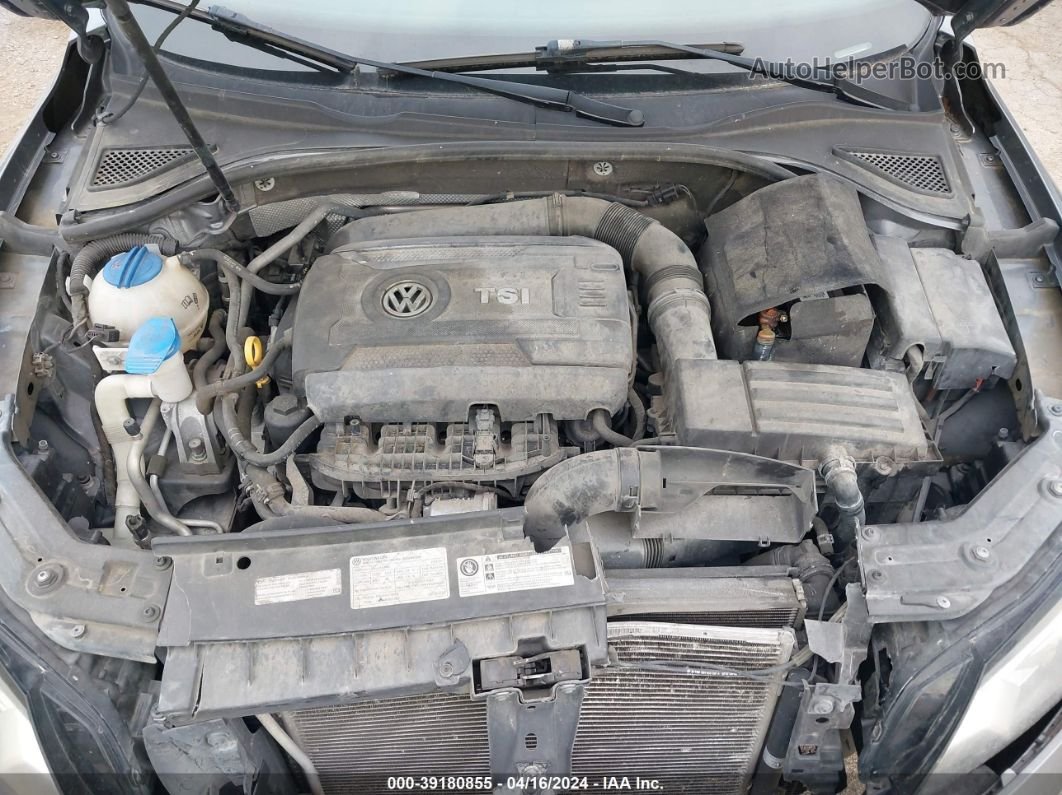 2015 Volkswagen Passat 1.8t Wolfsburg Edition Gray vin: 1VWAT7A30FC059888