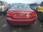 2015 Volkswagen Passat S Red vin: 1VWAT7A30FC083222