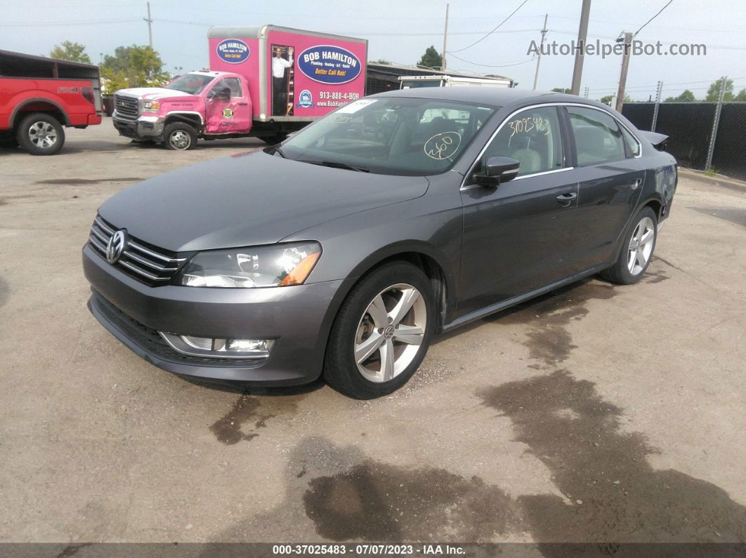 2015 Volkswagen Passat 1.8t Limited Edition Gray vin: 1VWAT7A30FC111018