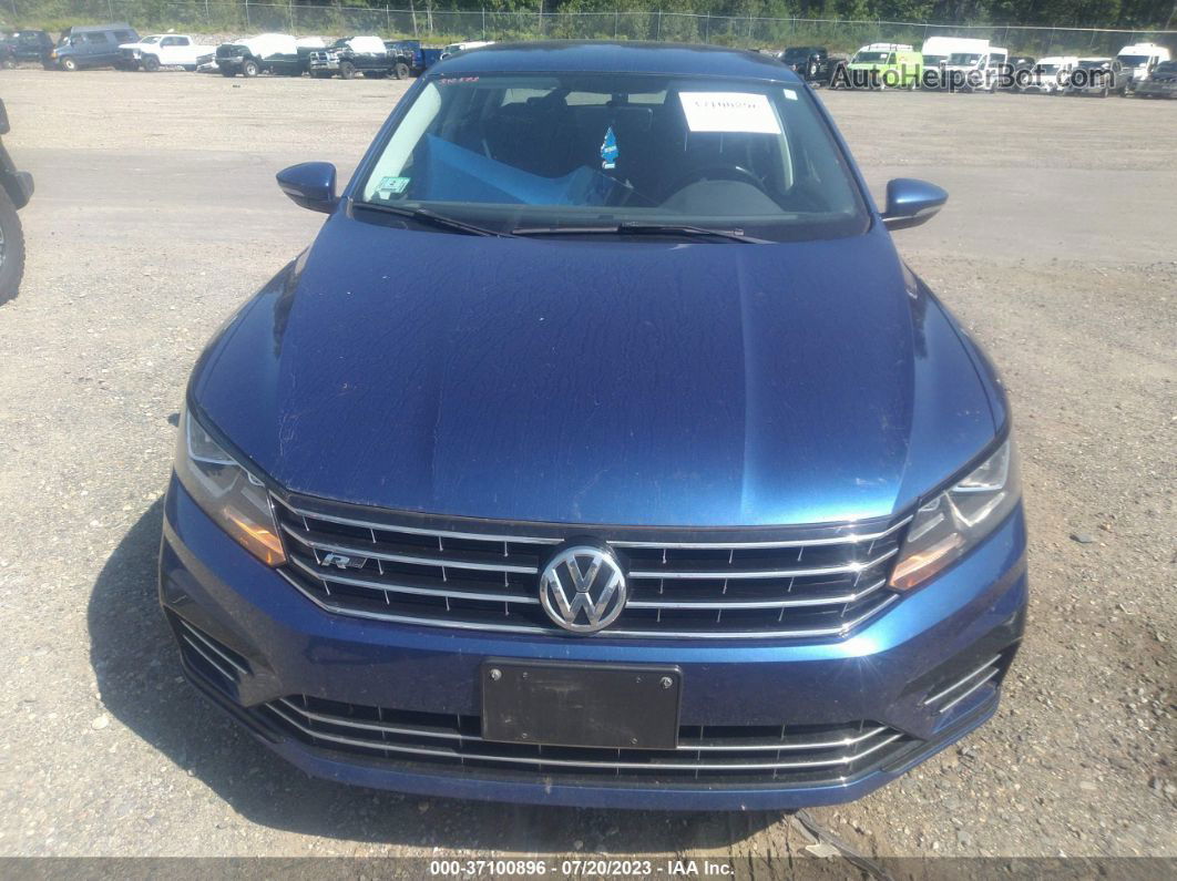 2016 Volkswagen Passat 1.8t R-line Синий vin: 1VWAT7A30GC028786