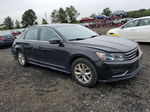 2016 Volkswagen Passat S Черный vin: 1VWAT7A30GC028934