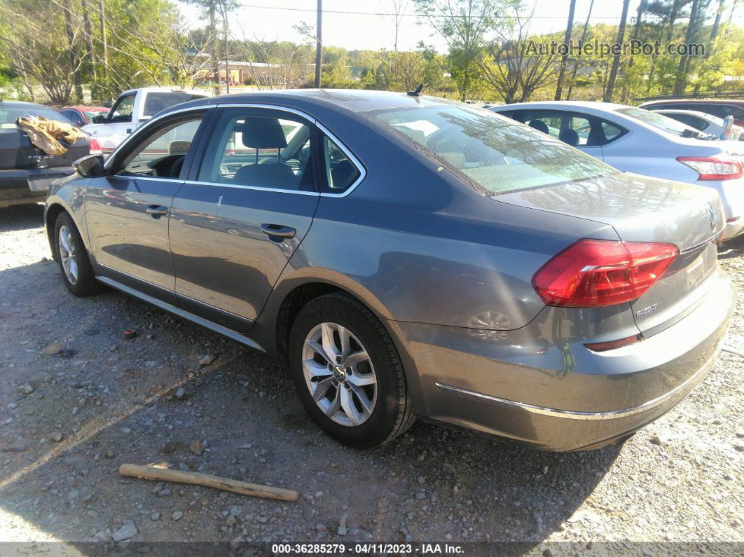 2016 Volkswagen Passat 1.8t S Gray vin: 1VWAT7A30GC056569