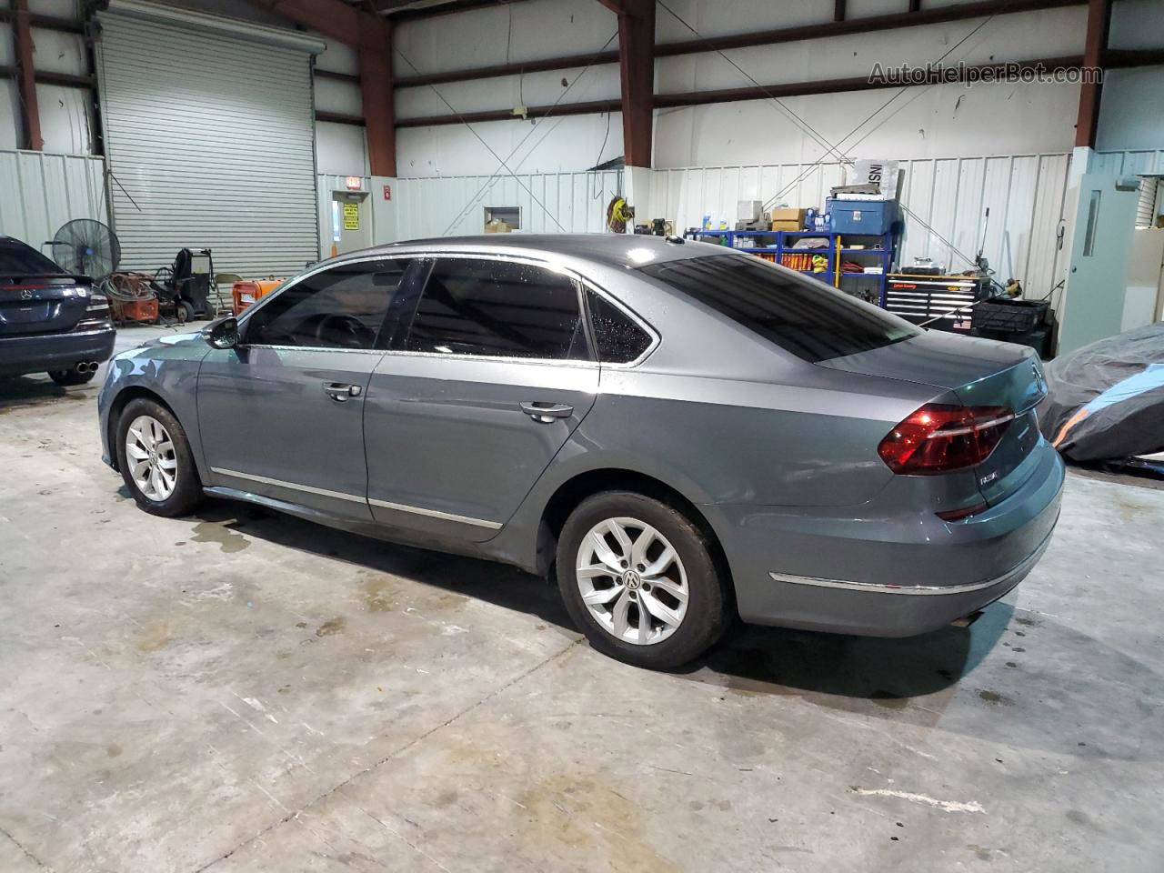 2017 Volkswagen Passat S Gray vin: 1VWAT7A30HC015005