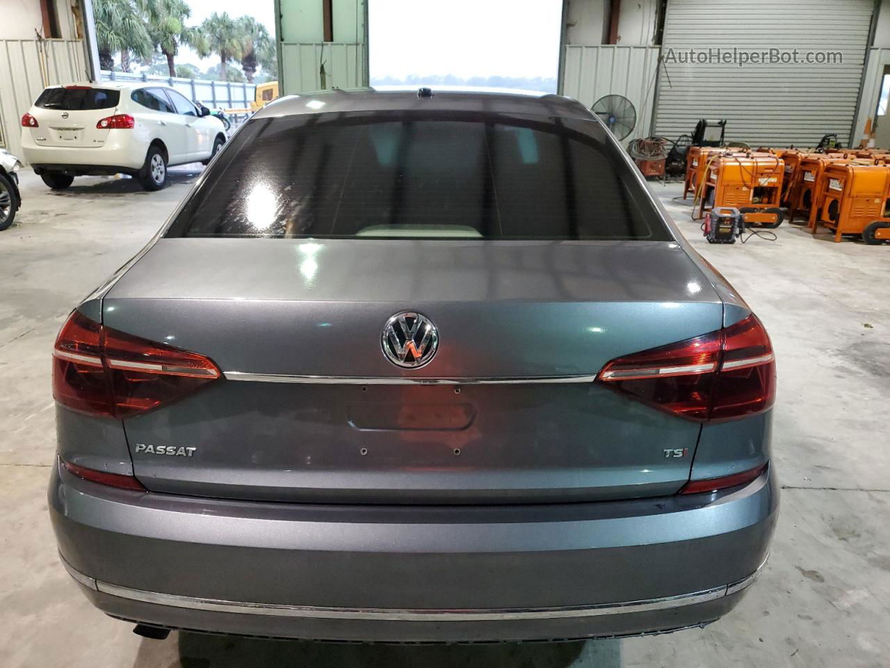 2017 Volkswagen Passat S Gray vin: 1VWAT7A30HC015005