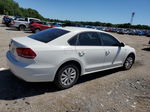 2014 Volkswagen Passat S White vin: 1VWAT7A31EC078299