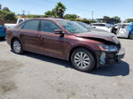 2014 Volkswagen Passat S Burgundy vin: 1VWAT7A31EC081803