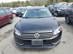 2014 Volkswagen Passat S Black vin: 1VWAT7A31EC083146