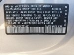 2015 Volkswagen Passat S Silver vin: 1VWAT7A31FC021411