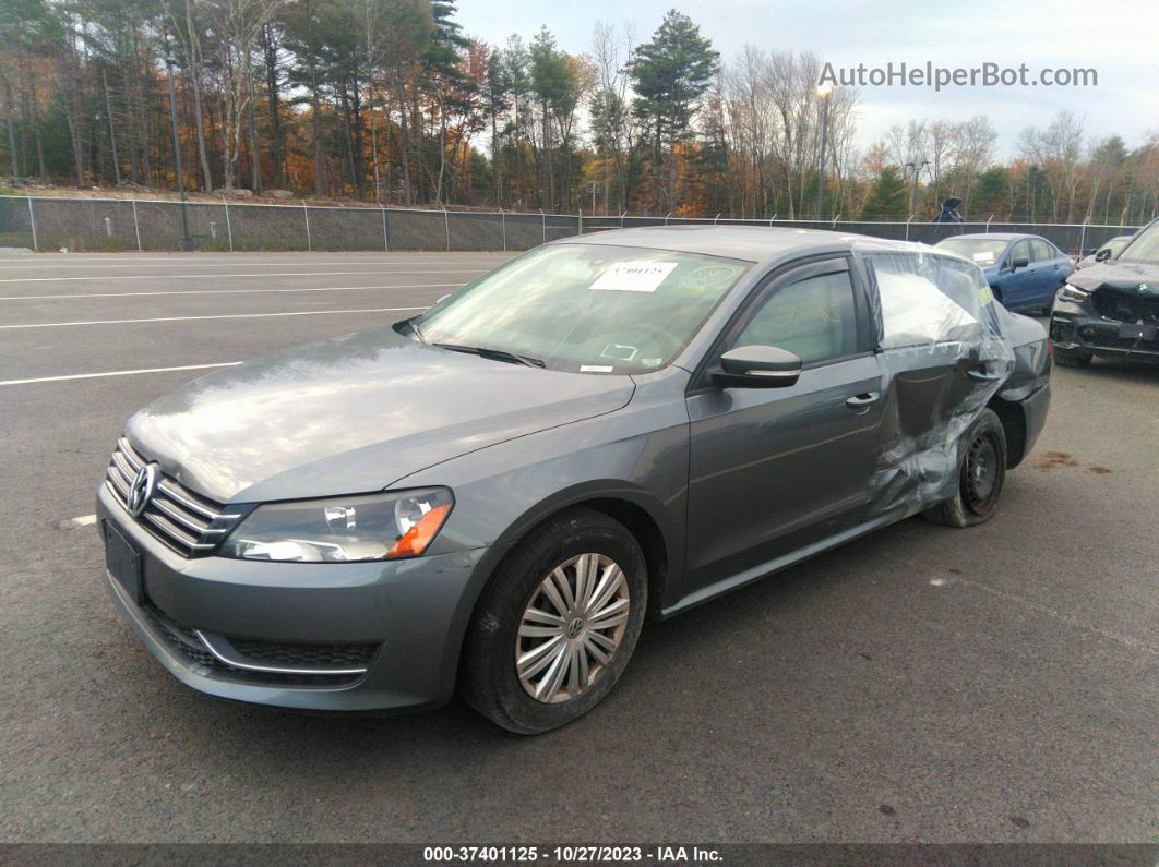 2015 Volkswagen Passat 1.8t S Серый vin: 1VWAT7A31FC076571