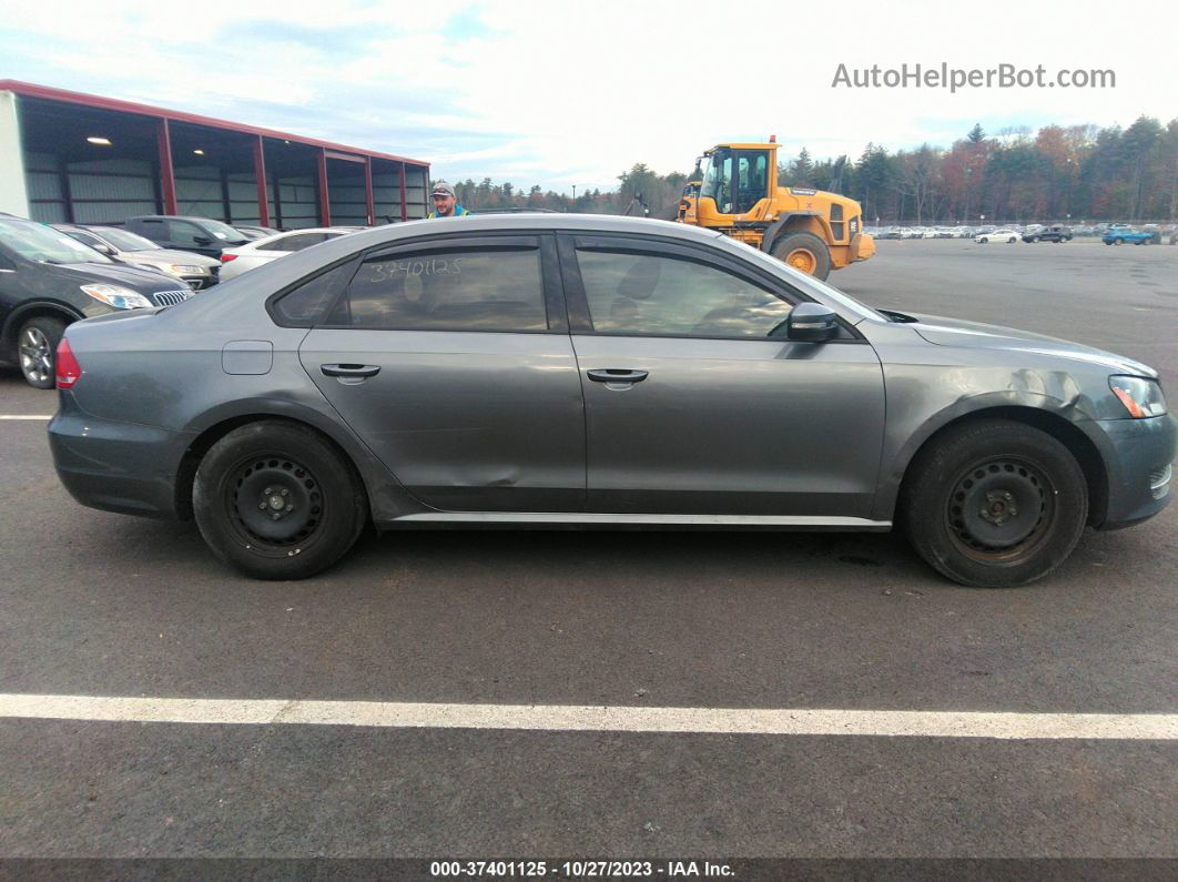 2015 Volkswagen Passat 1.8t S Серый vin: 1VWAT7A31FC076571