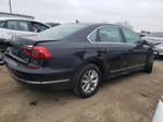 2017 Volkswagen Passat S Черный vin: 1VWAT7A31HC016311