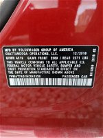 2017 Volkswagen Passat S Красный vin: 1VWAT7A31HC041838