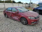 2017 Volkswagen Passat S Red vin: 1VWAT7A31HC041838