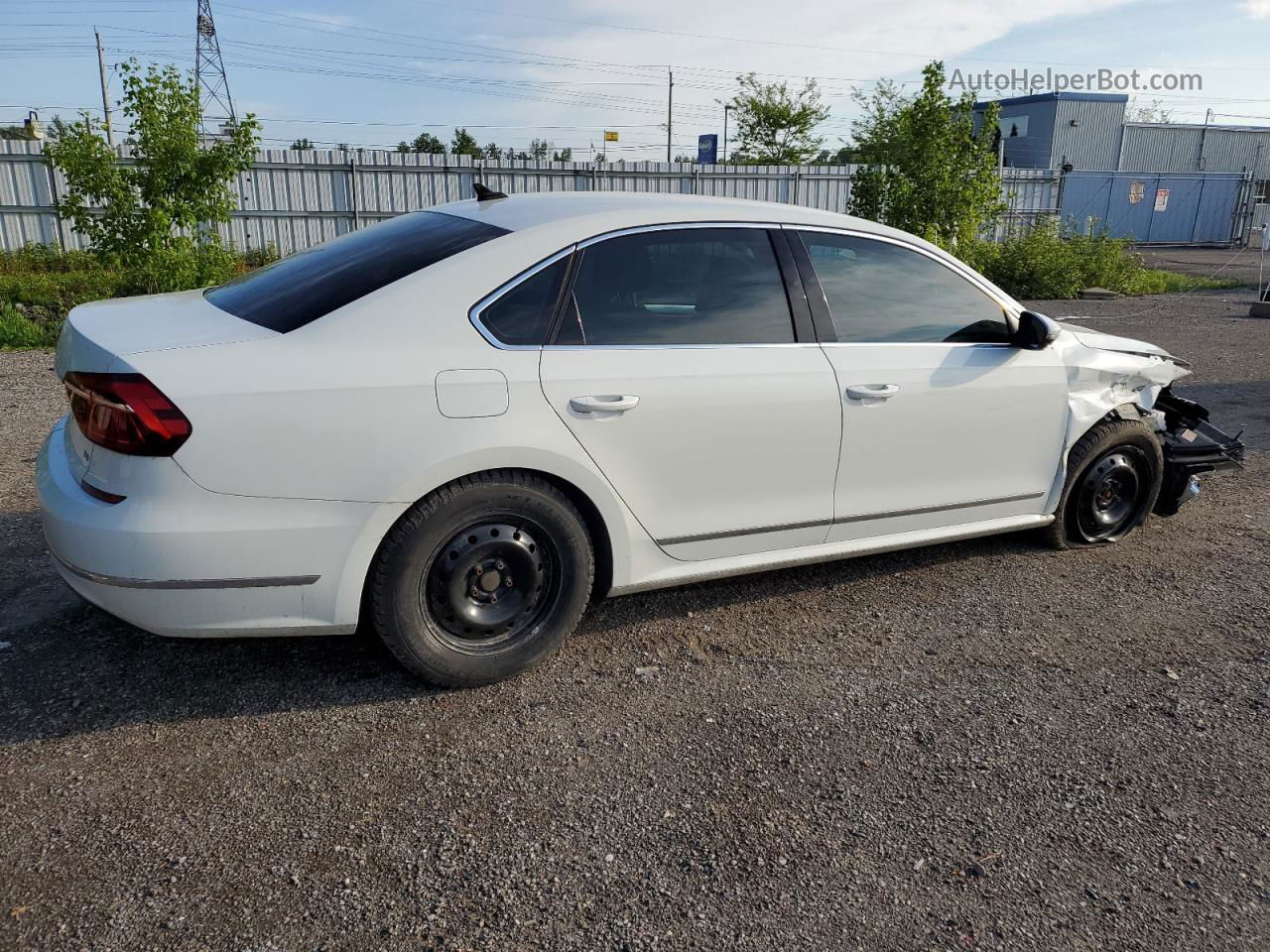 2017 Volkswagen Passat S White vin: 1VWAT7A31HC050233