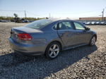 2014 Volkswagen Passat S Gray vin: 1VWAT7A32EC032884