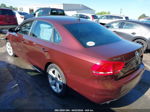 2014 Volkswagen Passat 1.8t S Burgundy vin: 1VWAT7A32EC068252