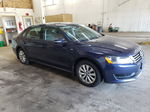 2014 Volkswagen Passat S Blue vin: 1VWAT7A32EC072494