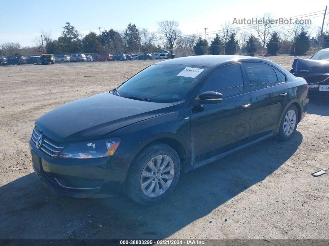 2015 Volkswagen Passat 1.8t Wolfsburg Edition Черный vin: 1VWAT7A32FC025306